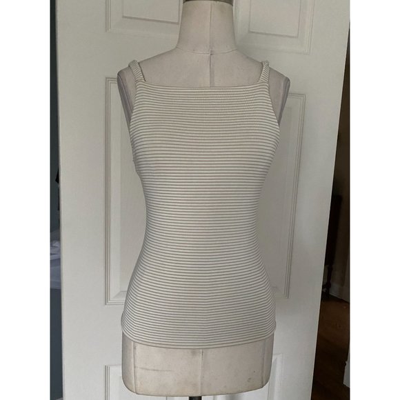 NWT Arden B white striped tank Small - Picture 1 of 3